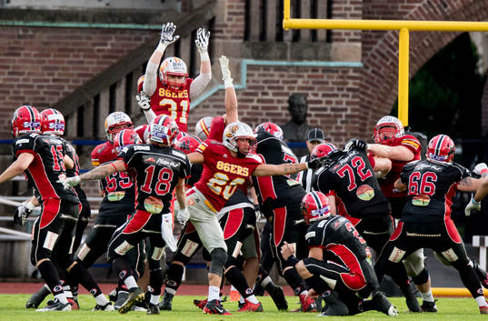 SM finalen i Amerikansk fotboll för herrar mellan Uppsala