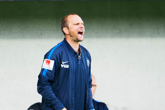 Falkenbergs assisterande tränare  Jonas Axeldal