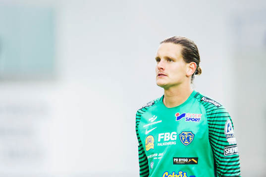 Falkenbergs målvakt Otto Martler