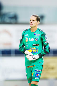 Falkenbergs målvakt Otto Martler