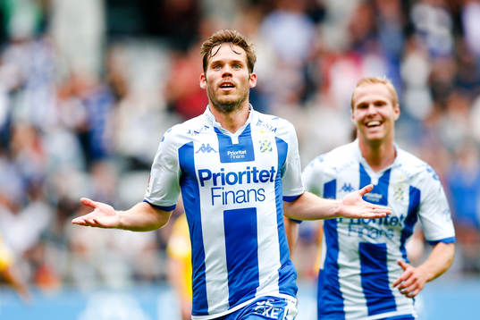 IFK Göteborgs Emil Salomonsson jublar