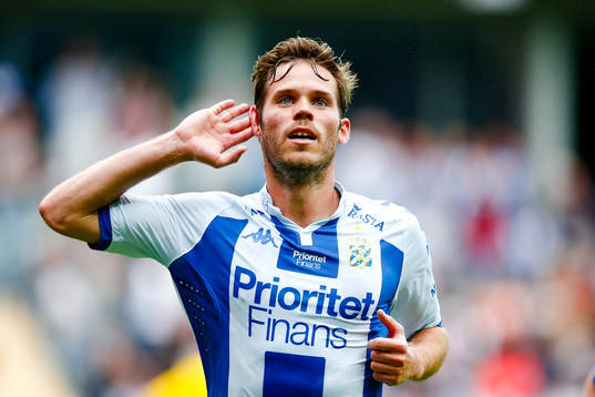 IFK Göteborgs Emil Salomonsson jublar
