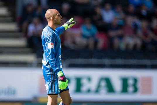 Östersunds målvakt Aly Keita