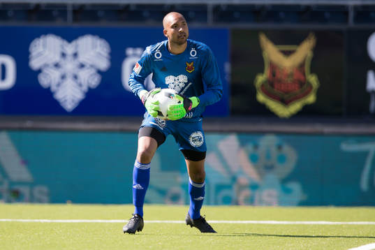 Östersunds målvakt Aly Keita