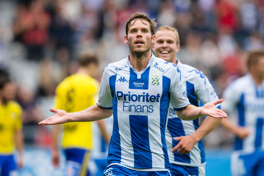 IFK Göteborgs Emil Salomonsson jublar