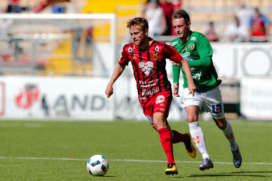 Östersunds Dennis Widgren och Jönköpings Daryl Smylie