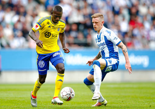 Sundsvalls Pa Amat Dibba och IFK Göteborgs Sören Rieks