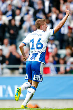 IFK Göteborgs Mikael Boman jublar