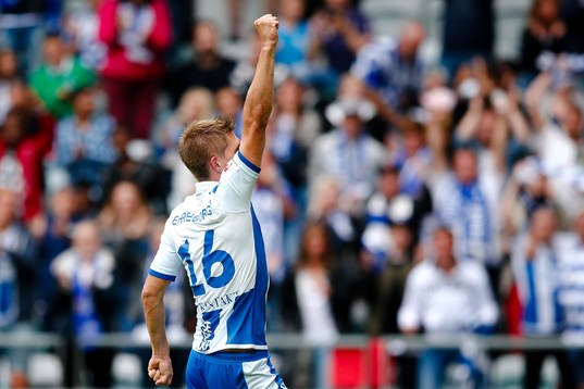 IFK Göteborgs Mikael Boman jublar