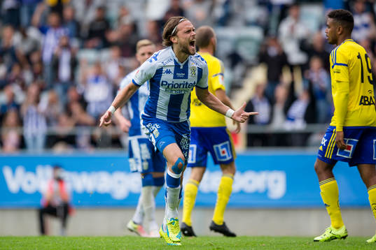 IFK Göteborgs Tom Pettersson jublar