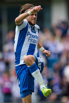 IFK Göteborgs Tom Pettersson jublar