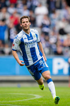 IFK Göteborgs Emil Salomonsson jublar
