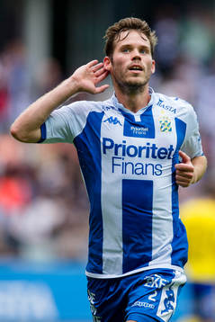 IFK Göteborgs Emil Salomonsson jublar