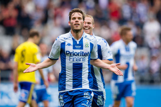IFK Göteborgs Emil Salomonsson jublar