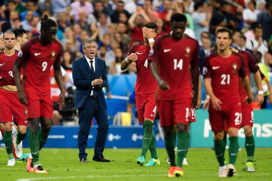 Portugals förbundskapten Fernando Santo