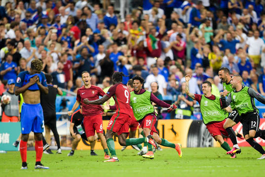 Portugals Eder jublar