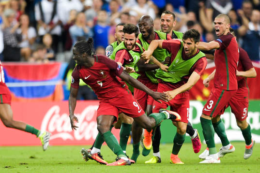 Portugals Eder jublar
