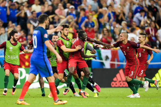 Portugals Eder jublar