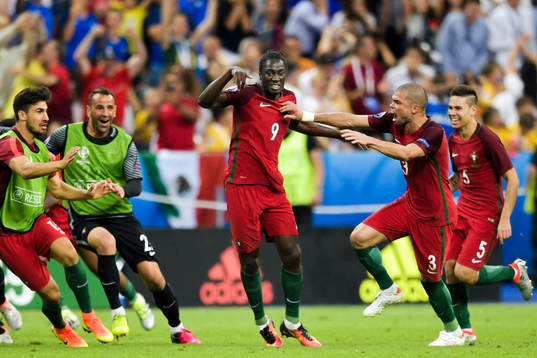 Portugals Eder jublar