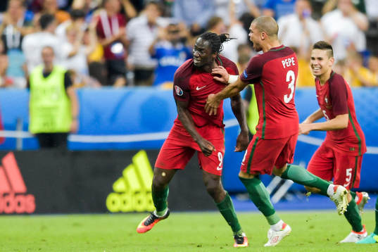 Portugals Eder jublar