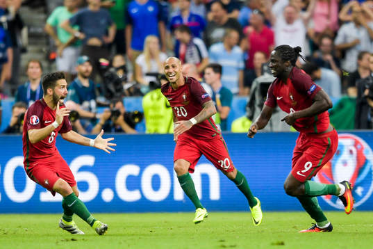 Portugals Eder jublar