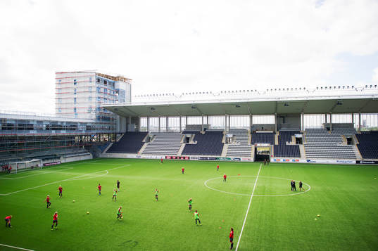 Interiör av Linköping Arena
