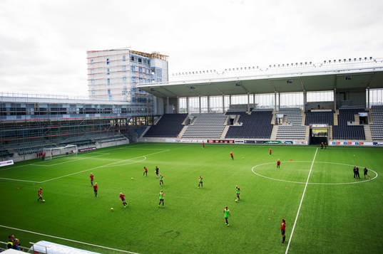 Interiör av Linköping Arena