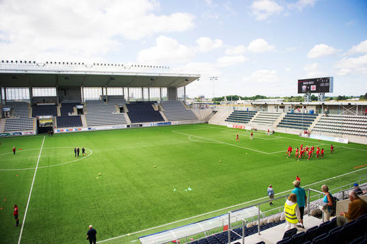 Interiör av Linköping Arena