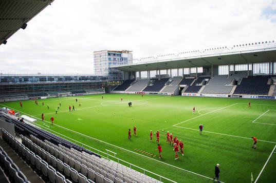 Interiör av Linköping Arena