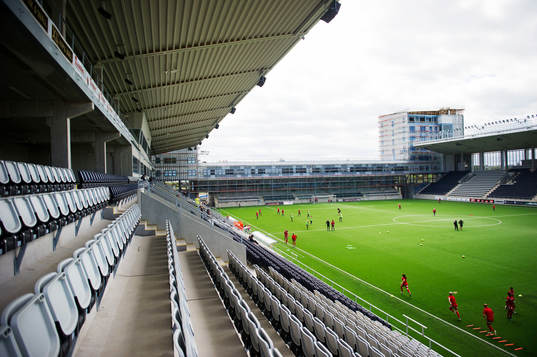 Interiör av Linköping Arena