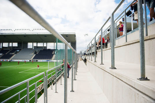Ståplatssektionen på Linköping Arena