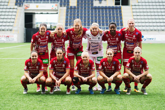 Piteås Josefin Johansson, Ronja Aronsson, Nina Jakobsson,