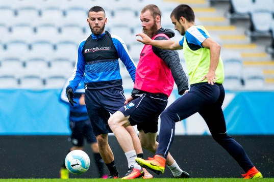 Erdal Rakip, Jo Inge Berget och Vladimir Rodic