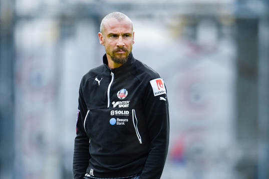 Helsingborgs manager Henrik Larsson