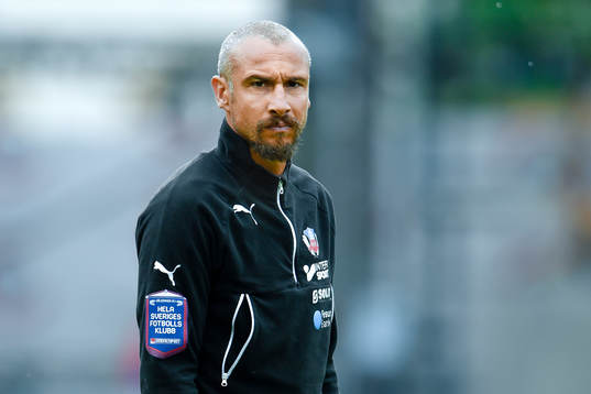 Helsingborgs manager Henrik Larsson