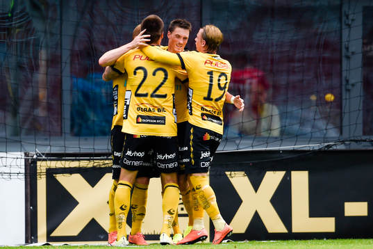 Elfsborgs Lasse Nilsson jublar