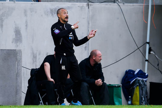 Helsingborgs manager Henrik Larsson