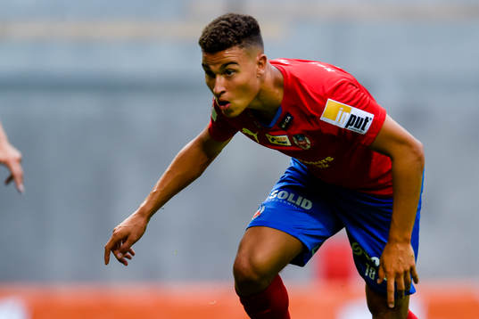 Helsingborgs Jordan Larsson jublar