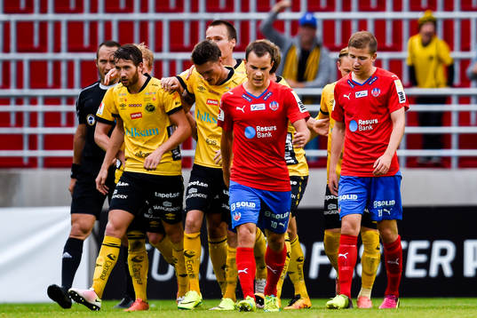 Elfsborgs spelare jublar