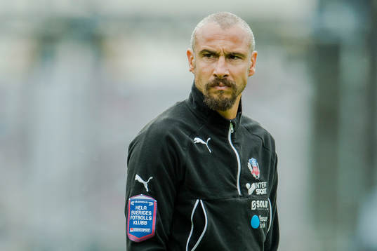 Helsingborgs manager Henrik Larsson