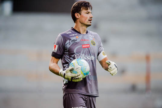 Elfsborgs målvakt Kevin Stuhr Ellegaard