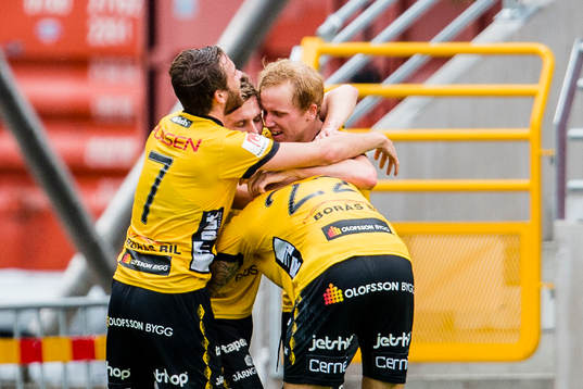 Elfsborgs spelare jublar