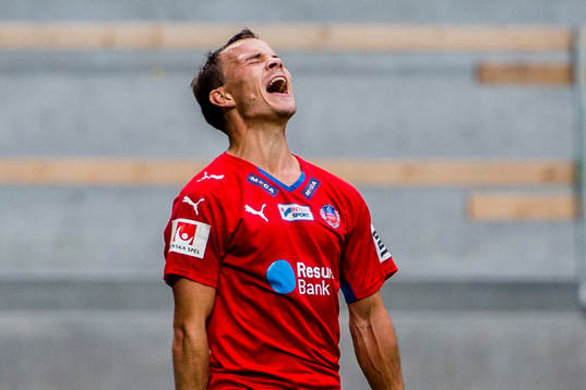 Helsingborgs Anton Wede deppar