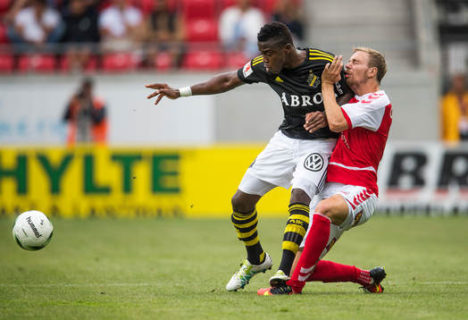s Patrick Kpozo och Kalmars Jonathan Ring