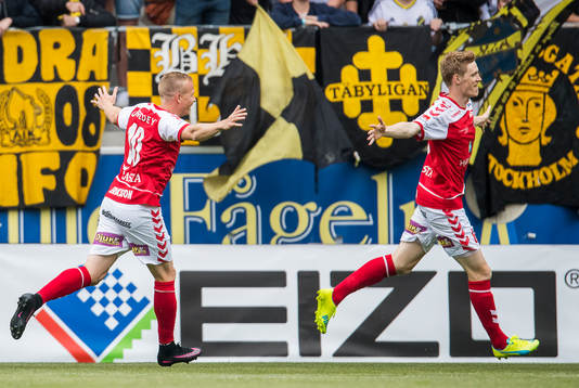 Kalmars Rasmus Elm jublar