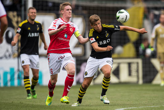 s Anton Jönsson Salétros och Kalmars Rasmus Elm
