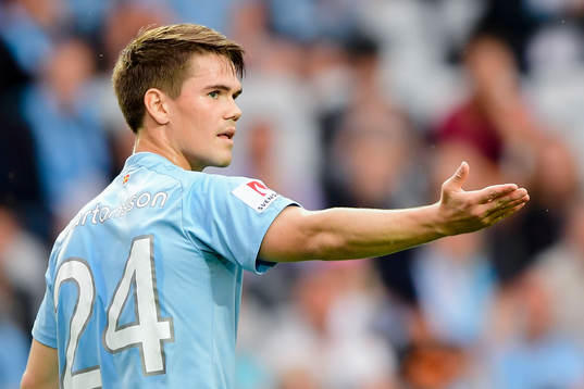 Malmö FFs Vidar Örn Kjartansson