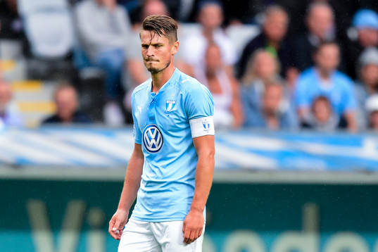 Malmö FFs Markus Rosenberg deppar