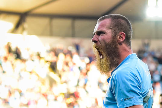 Malmö FFs Jo Inge Berget jublar