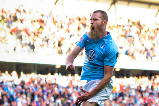 Malmö FFs Jo Inge Berget jublar